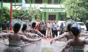 Pj Bupati Bogor, Asmawa Tosepu saat menghadiri Deklarasi Bersinar (11/1).