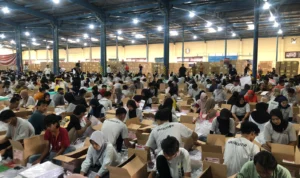 KPU Kabupaten Bogor Temukan Ratusan Surat Suara Pilpres Rusak