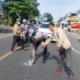 Polres Bogor saat melakukan olah TKP di Puncak, Senin 15 Januari 2024.