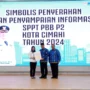Doc. Simbolis Penyerahan dan Penyampaian Informasi SPPT PBB P2 Kota Cimahi tahun 2024 oleh Pj Wali Kota Cimahi (mong)