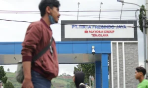 Berdirinya PT Tirta Fresindo Jaya dari Mayora Group di Cicalengka Bandung Dituding Rugikan Warga, Pihak Perusahaan Buka Suara Pabrik Berdirinya PT Tirta Fresindo Jaya dari Mayora Group yang berdiri di wilayah Desa Tenjolaya, Kecamatan Cicalengka, Kabupaten Bandung tengah jadi sorotan. (Pandu Muslim/Jabar Ekspres)