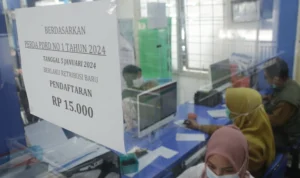 Ilustrasi sosialisasi penerapan tarif baru berobat ke Puskesmas. (Pandu Muslim/Jabar Ekspres)