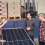 Penampakan panel PLTS Atap yang digunakan untuk energi dalam operasional produksi pabrik.