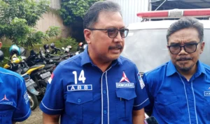 Ketua DPC Partai Demokrat Kota Cimahi, Agung Budi Santoso.