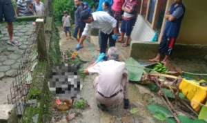 Diduga Tersengat Listrik, Pria Paruh Baya di Sukabumi Tewas