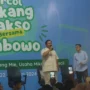 Prabowo Penuhi Undangan Pedagang Baso di Kota Bekasi