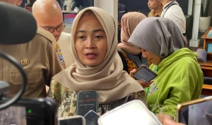 Ketua KPU Kota Bandung, Wenti Frihadianti.