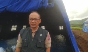 Plt Kalak BPBD Kabupaten Sukabumi Wawan Gondawan.