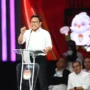 Cawapres nomor urut 01, Cak Imin, saat Debat Cawapres keempat, Minggu 21 Januari 2024.