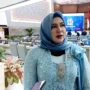Endah Suwarni, Legislator Fraksi Gerindra usai dilantik jadi PAW di Komisi II DPRD Jabar. (Jabar Ekspres)