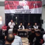 SUSUN STRATEGI: TPN dan TPD Jabar melakukan rapat konsolidasi dengan meminta Caleg dan Relawan turun ke akar rumput untuk memenangkan pasangan Ganjar-Mahfud, di Sekretariat TPD Jabar Jalan Pelajar Pejuang 45, Kota Bandung, Kamis 4 Januari 2024.