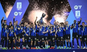 Tekuk Napoli 3-0, Inter Milan Boyong Piala Super Italia Kedepalan!