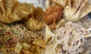 Mie Gacoan Viral dengan Kuah Susu, Teksturnya Jadi Pedas Creamy/ Kolase TikTok @fransliem007