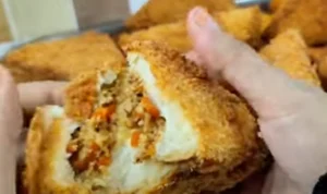 Modal Rp 6000 Menjadi Keuntungan Berlipat! Intip Ide Usaha Roti Tawar Goreng Isi Ayam, Lengkap dengan Resepnya