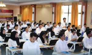 Pelaksanaan SKD CPNS 2023 di Kanwil Kemenkumham Sulteng/ Ilustrasi Rekrutmen CPNS 2024/ Twitter atau X @kanwilsulteng