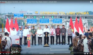 Jokowi Resmikan Jalan Tol Pamulang-Cinere-Raya Bogor, Lengkapi Jaringan Tol di Jabodetabek