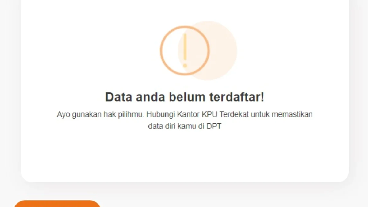 Link Cek DPT Online agar kamu tahu bisa ikut pemilu atau tidak.