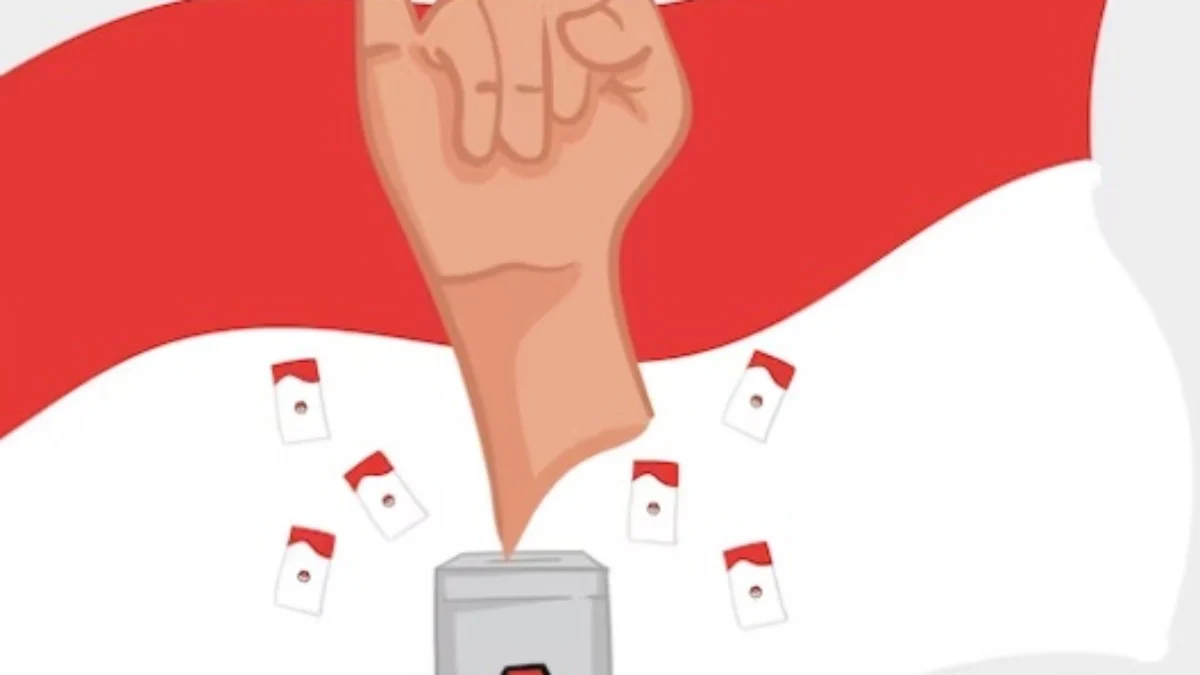 Pemilihan Umum 2024: Tahanan di Bareskrim Polri Tetap Bisa Nyoblos ILUSTRASI: Tata cara mencoblos Pemilu 2024 kocak. (freepik)