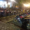 Ratusan Honda Sonic yang mengikuti even kopdar gabungan di Karawang.