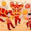 Ilustrasi Jadwal Barongsai di Summarecon Mall Bandung Februari 2024/ Freepik