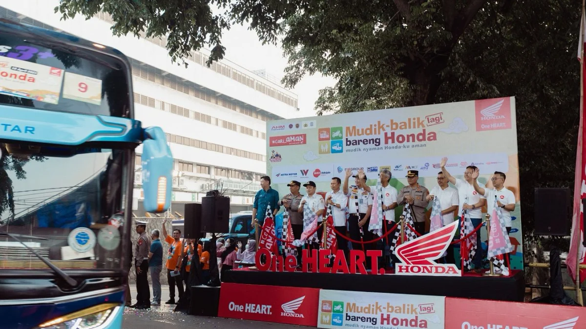 Jangan Ketinggalan, AHM Buka Pendaftaran Mudik dan Balik Bareng Honda Acara Mudik Bareng Honda yang sudah digelar secara rutin. (ist)
