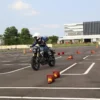 Salah satu penampilan perwakilan instruktur safety riding Honda yang akan berkompetisi pada ajang The 2nd Asia-Oceania Honda Safety Instructor Competition 2024.