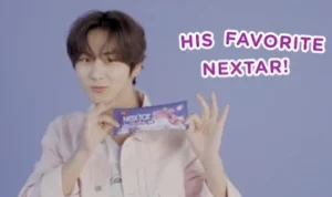Nabati Nextar ENHYPEN yang ada bonus photostrip para member.