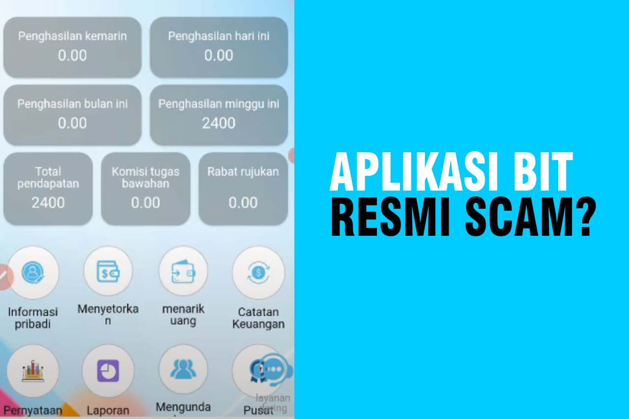 Aplikasi Penghasil Uang BIT Tidak Bisa Withdraw! Apakah Scam ...