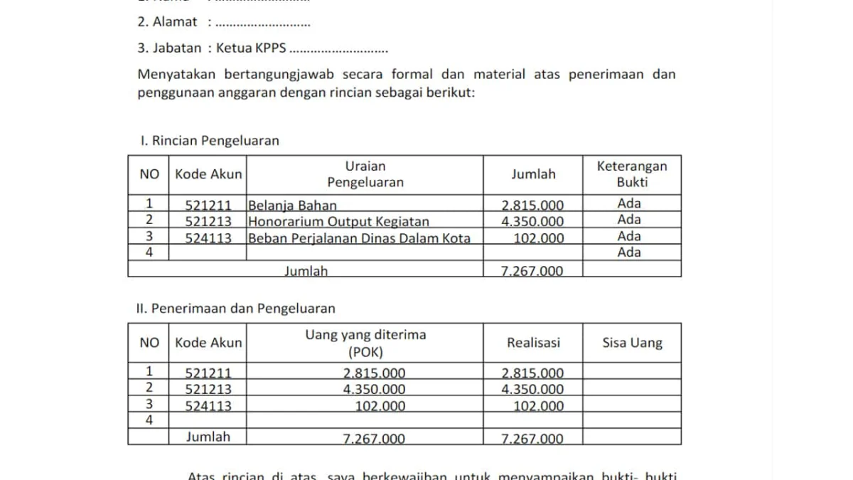 Link Download SPJ KPPS 2024, Klik di Sini! Link Download SPJ KPPS 2024, Klik di Sini!