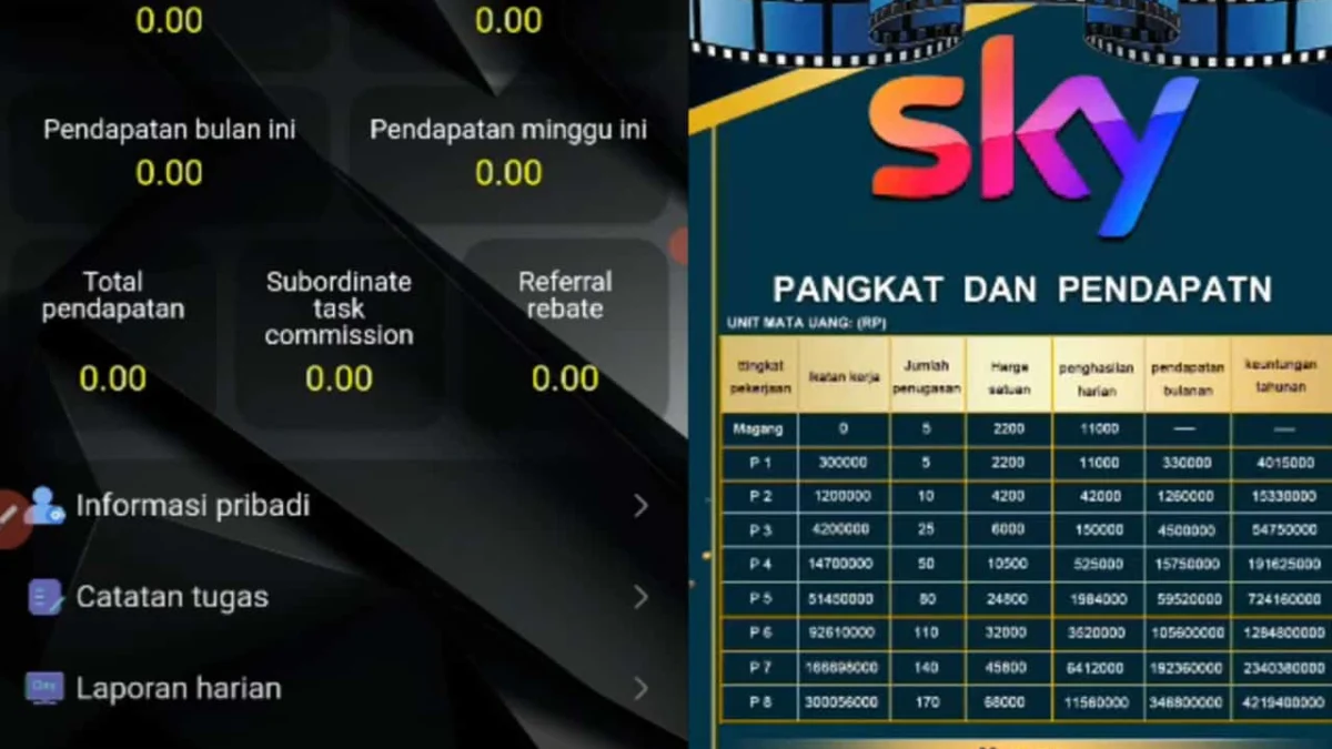 Waspada Aplikasi Penghasil Uang Sky Berujung Penipuan!