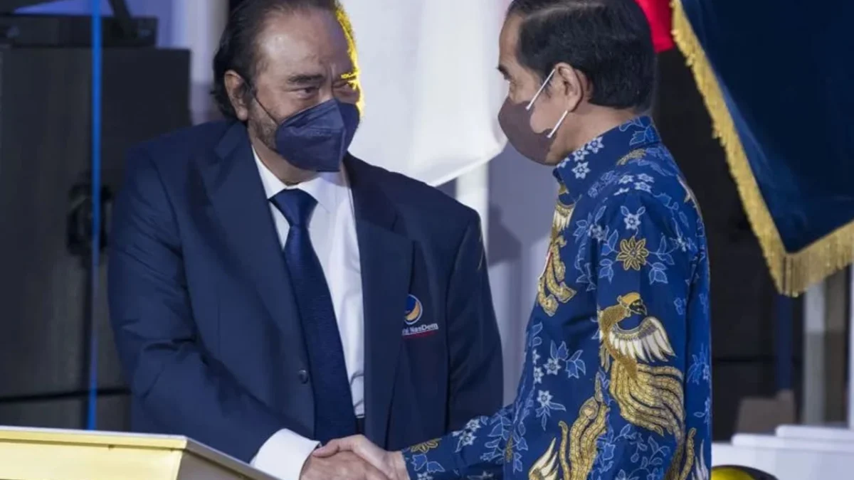 Surya Paloh Temui Jokowi di Istana untuk Bahas Dinamika Politik dan Pemilu