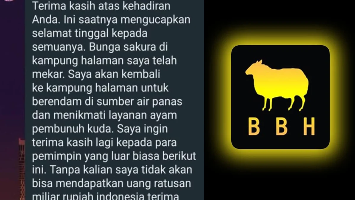 Aplikasi BBH Scam, Pihak Official Mengakui! Aplikasi BBH Scam, Pihak Official Mengakui!