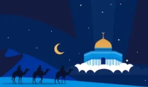 ILUSTRASI: Amalan doa Isra Mi'raj (freepik)