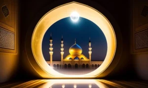 ILUSTRASI: hikmah dari perjalanan ISra Mi'raj Nabi Muhammad SAW. (freepik)