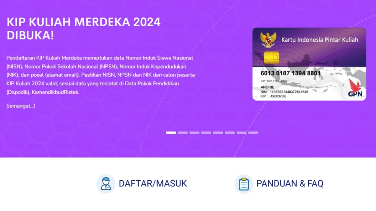 Cara Daftar KIP Kuliah 2024, Persyaratan dan Manfaatnya