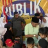 Santunan puluhan anak yatim di KBB bersama PWI/ Foto: Yanuar Baswata/Jabar Ekspres/