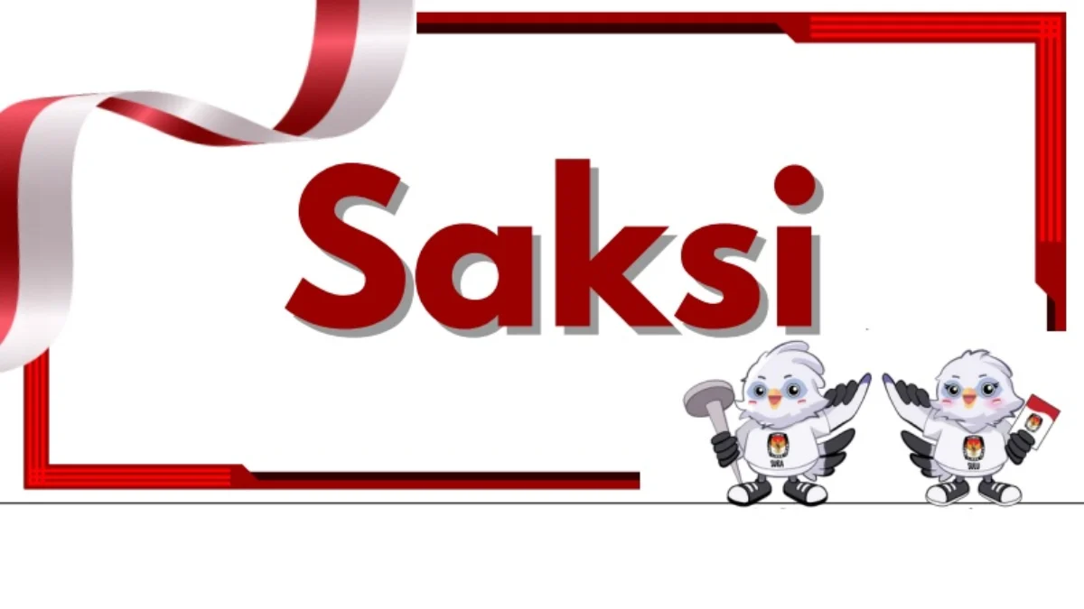 Contoh Desain Tulisan Kreatif 'Saksi' di TPS, Cek Cara Buat untuk KPPS 1-7 di HP dengan Mudah/ JabarEkspres.com