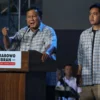 Lembaga Survei Nasional (LSN) merilis hasil hitung cepat (quick count) pemilihan presiden dan wakil presiden (Pilpres) 2024 dengan menempatkan Prabowo-Gibran hampir pasti menang satu putaran.