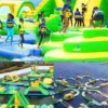 Harga Tiket Wisata Wahana Air Benteng Takeshi di Bogor Aquagame