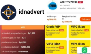Aplikasi Penghasil Uang Advert Media IDNADVERT