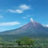 Gunung Semeru Erupsi pada Selasa (27/2/2024)/ Dok. PVBMG