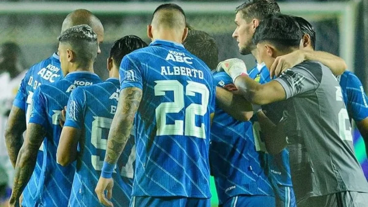 5 Kali Raih Hasil Minor, Kutukan Ganti Tahun Kelahiran Persib? Para punggawa Persib Bandung. (Dok. Persib Bandung)