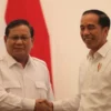 Prabowo Subianto dan Joko Widodo.