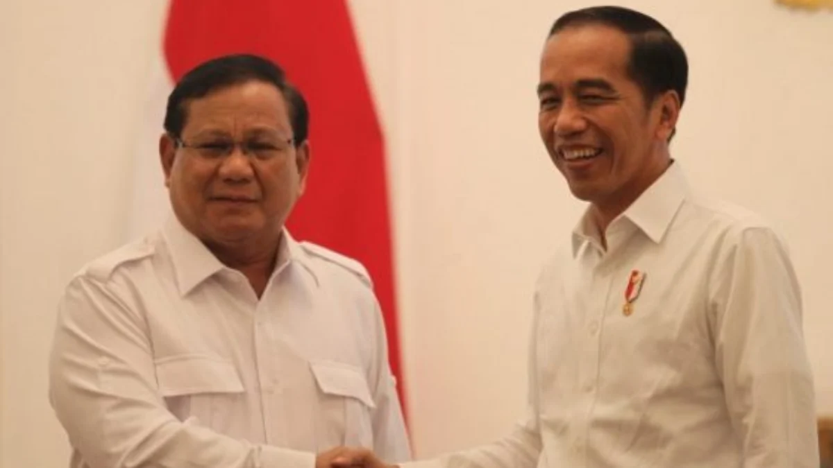 Prabowo Subianto dan Joko Widodo.