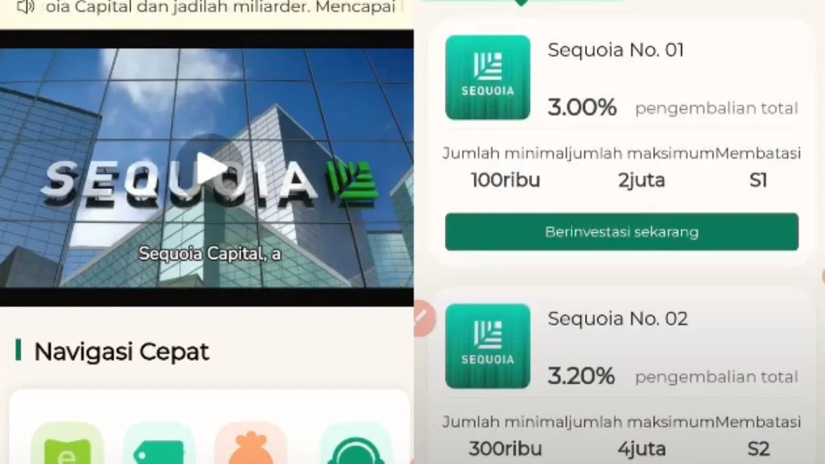 Mengungkap Skema Investasi Bodong Aplikasi Sequoia