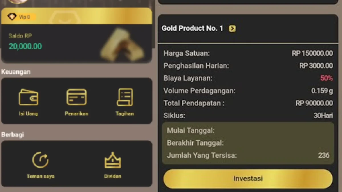 Aplikasi GSBA Scam Para Member Mulai Gak Bisa Tarik Saldo