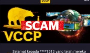 Teridentifikasi! Aplikasi VCCP Scam/Penipuan