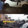Satu Hari 2 Kejadian Lakalantas di Sukabumi Utara. Riki/Jabar Ekspres