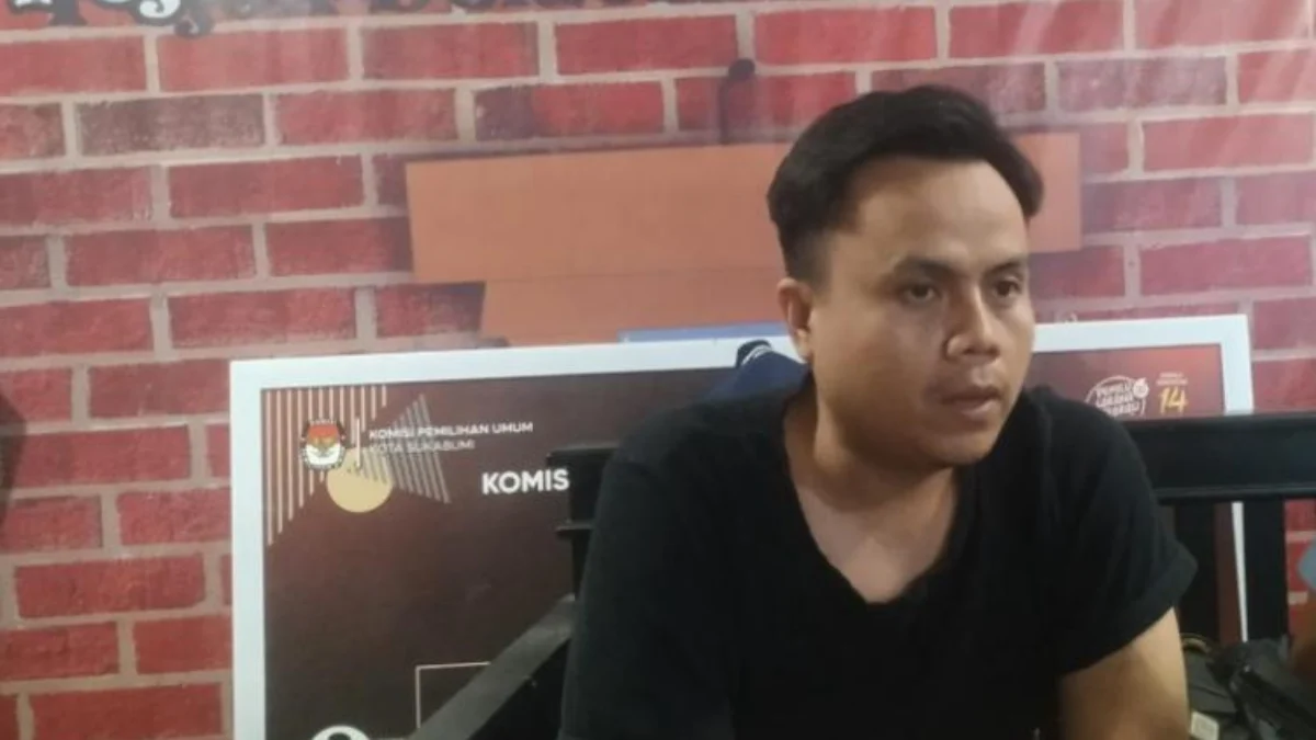 Dikrillah Komisioner KPU Kota Sukabumi Divisi Teknis dan penyelenggaraan. Riki Achmad/ Jabar Ekspres