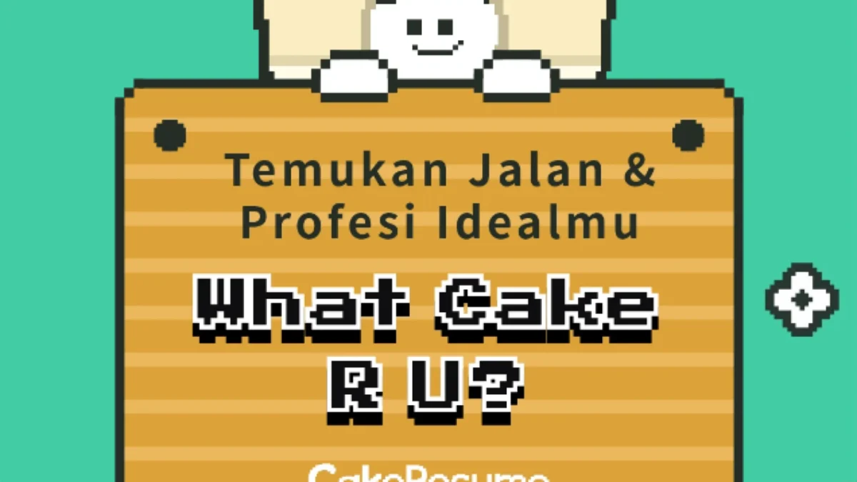 Link Cara Main Kuis QUIZ Cake Resume yang Lagi Viral di Medsos